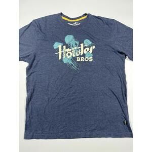 Howler Bros Graphic T-Shirt Men’s XL Blue Jellyfish Short Sleeve Tee